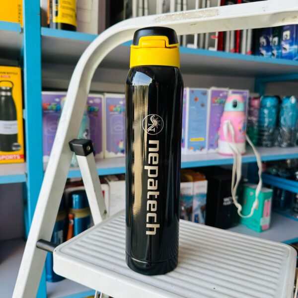 NepaTech 750ml Straw Flask – Insulated Stainless Steel Bottle for Hot & Cold Drinks - Image 4