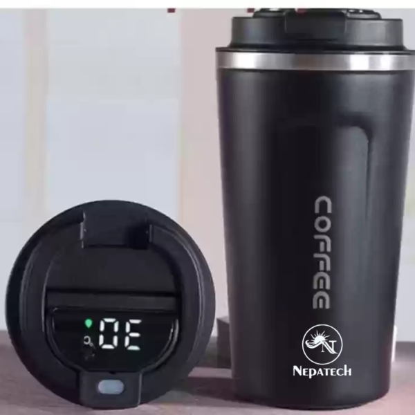 NepaTech Digital Coffee Mug – 550ml Smart Temperature Control Travel Mug - Image 4