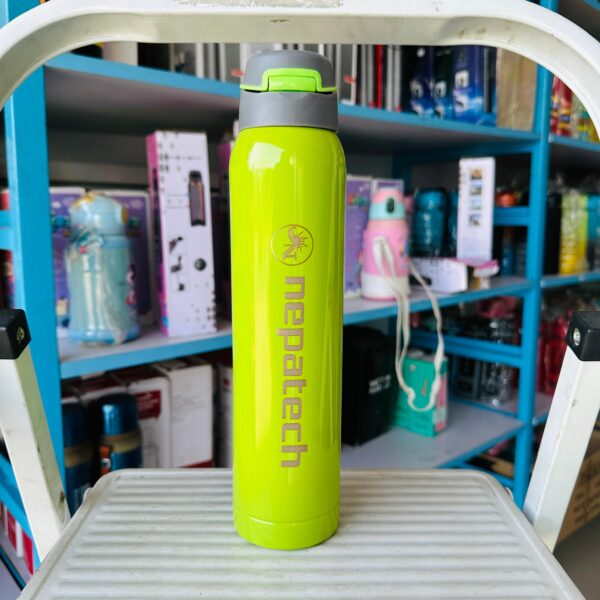 NepaTech 750ml Straw Flask – Insulated Stainless Steel Bottle for Hot & Cold Drinks - Image 2