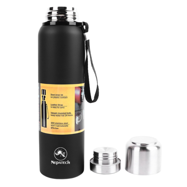 NepaTech NT Cup Lid 1000ml Flask Thermos – Ultimate Insulated Bottle for Hot & Cold Drinks - Image 4