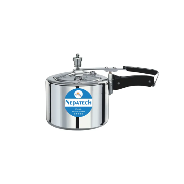 NepaTech Pressure Cooker – 3L | High-Quality Aluminum Body for Fast, Safe & Efficient Cooking | Ideal for Medium Families